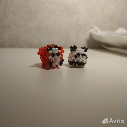 Мини амигуруми из бисера