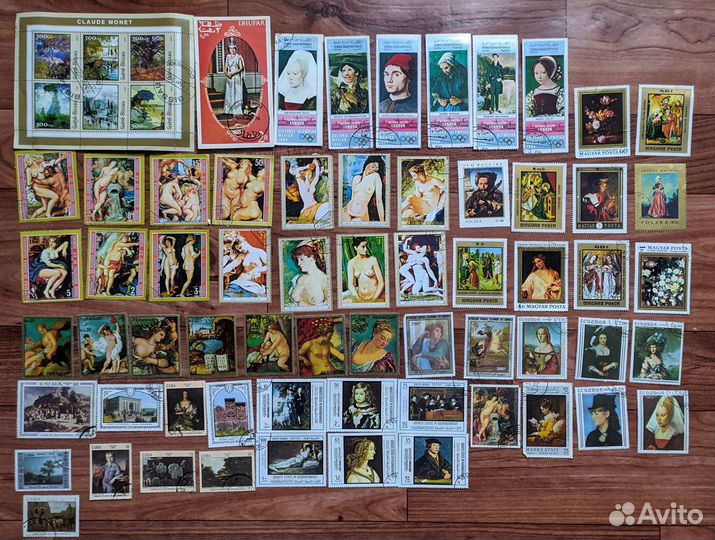 Марки 510 штук