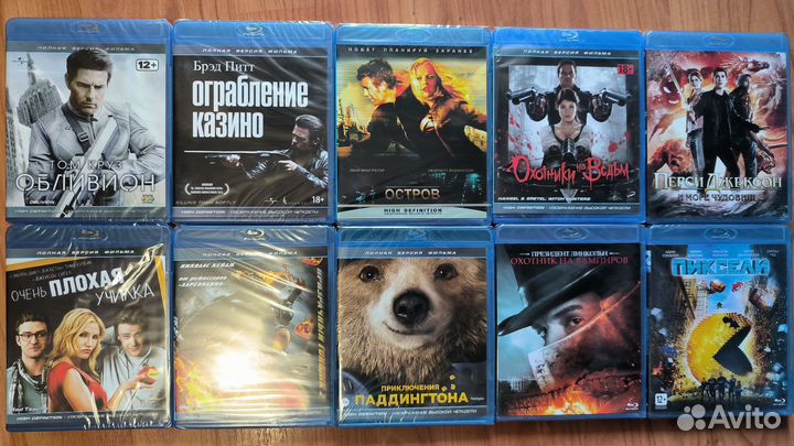 BD Blu ray BD-R диски, фильмы, часть 2