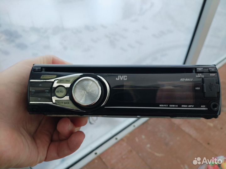 Магнитола 1 din JVC