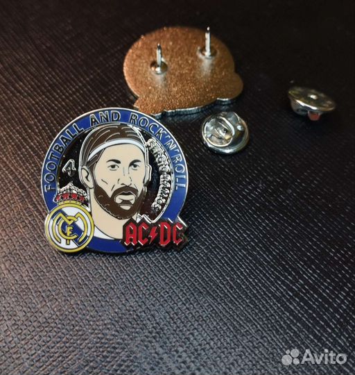 Значок Real Madrid AC/DC Серхио Рамос