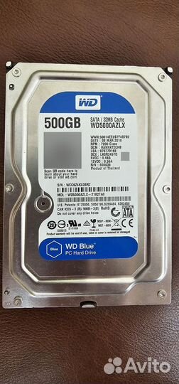 Жестуий лиск wd500