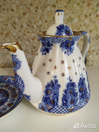 Чайники фарфоровые лфз, Рига и глиняный