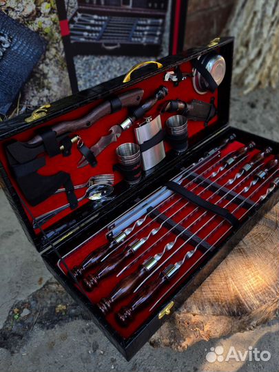 Шашлычный набор с гравировкой