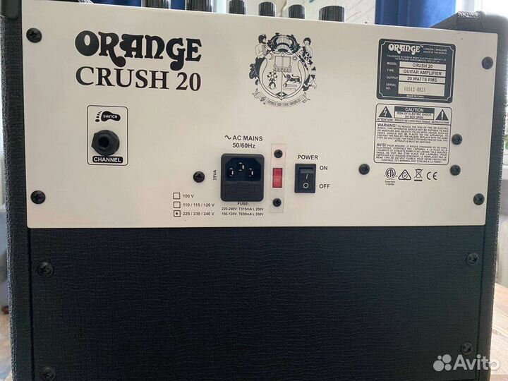 Комбоусилитель Orange crush 20 (20 ватт)