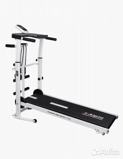 Беговая дорожка для дома компактная механическая