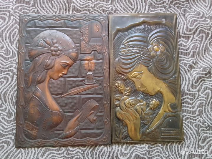 Чеканки СССР медь