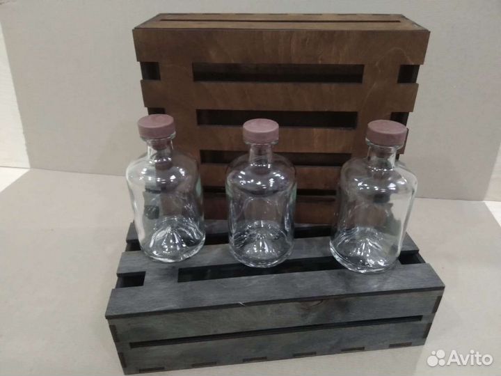 Ящик деревянный подарочный