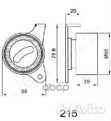 Натяжитель ремня грм BE215 Japanparts