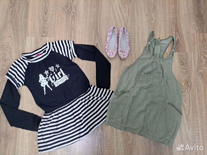 Пакет одежды на девочку-подростка 9-16 лет