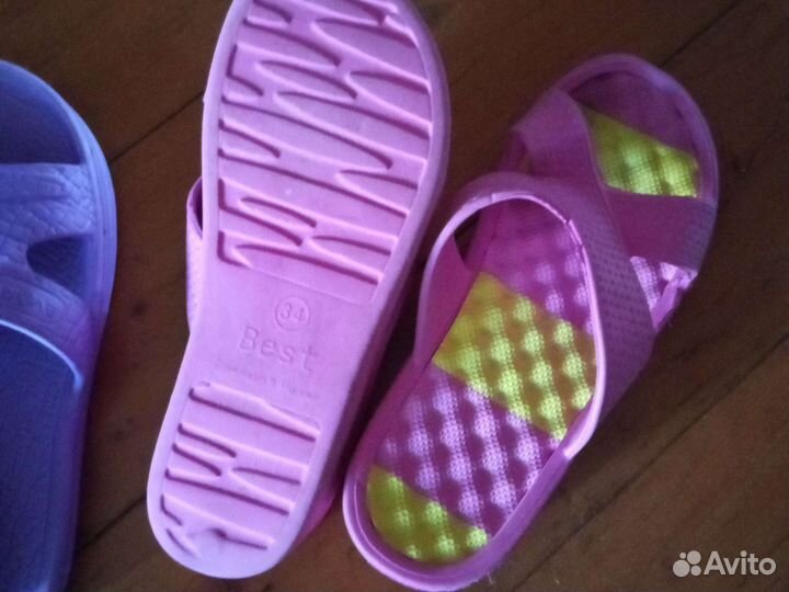 Сланцы, обувь для бассейна