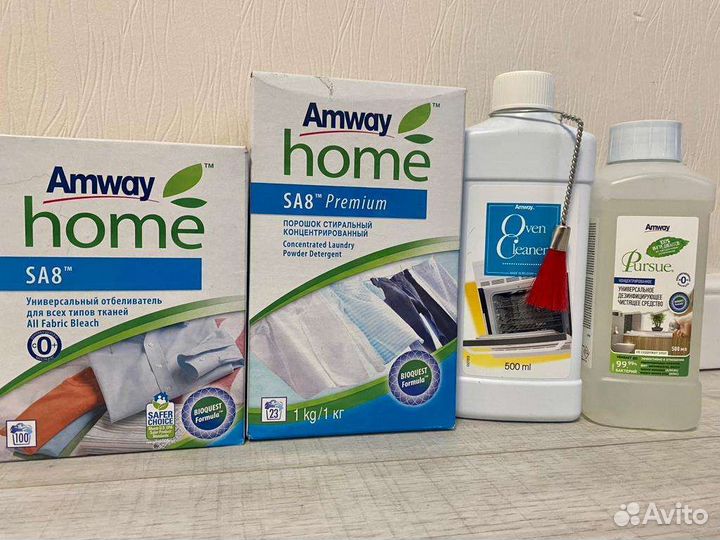 Порошок и отбеливатель Амвей