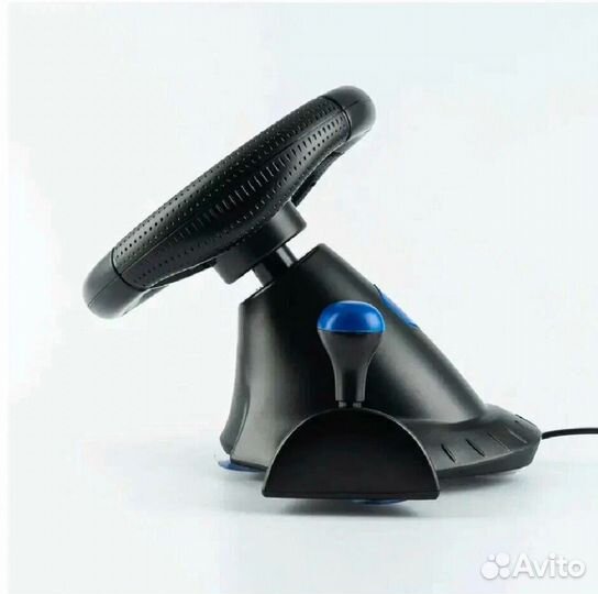 Игровой руль с коробкой передач