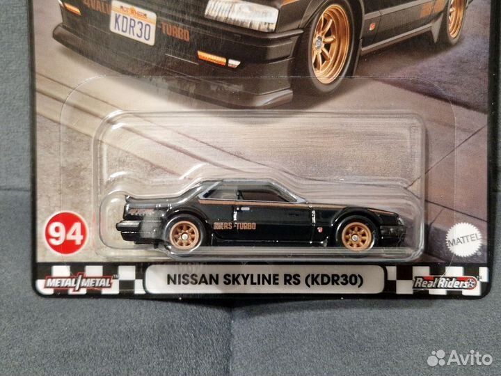 Hot wheels premium nissan skyline RS (KDR30)