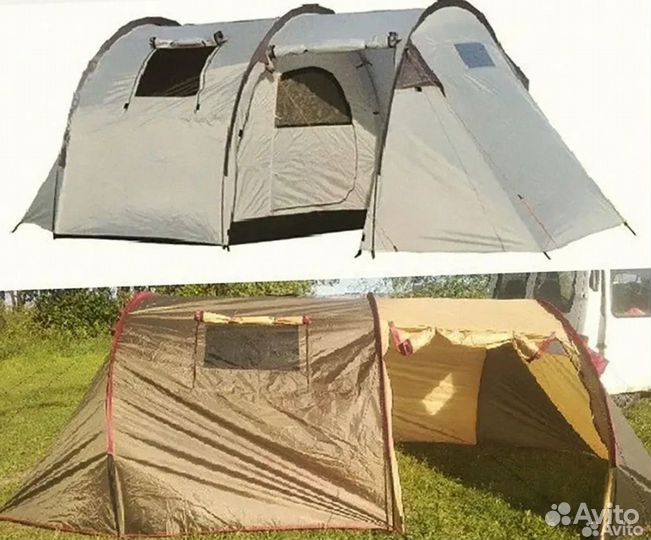 Палатка 4х местная с тамбуром