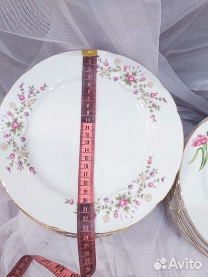 Новые наборы японских тарелок времен СССР