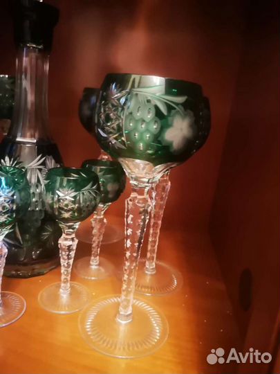 Сервиз Ajka Crystal Grape Emerald