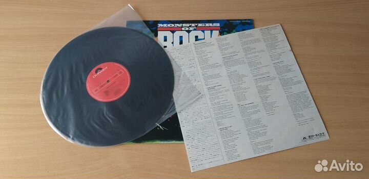 LP Monsters Of Rock (Japan) 1980 NM+