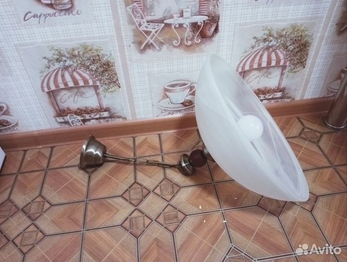 Люстра потолочная бу