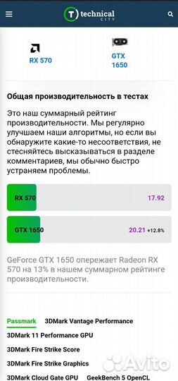 Видеокарта для игр Gigabyte Rx 570 4Gb