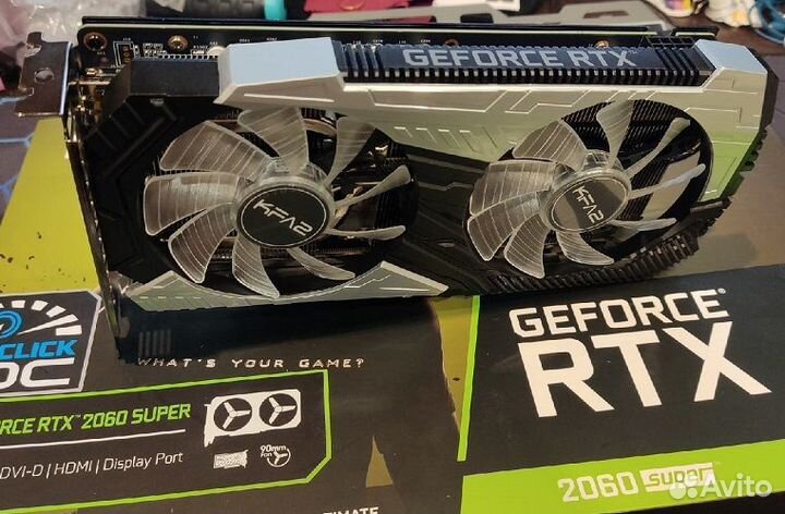 Видеокарта GeForce RTX 2060 Super (1-Click OC)