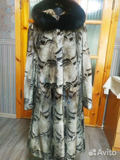 Норковая шуба 50