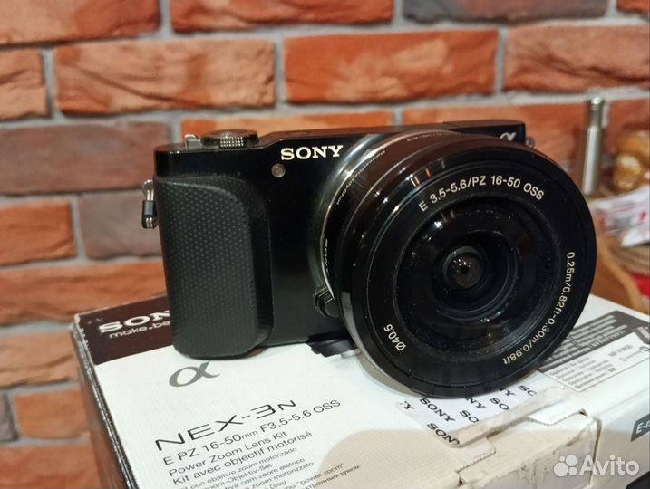 Компактный фотоаппарат sony nex-3n