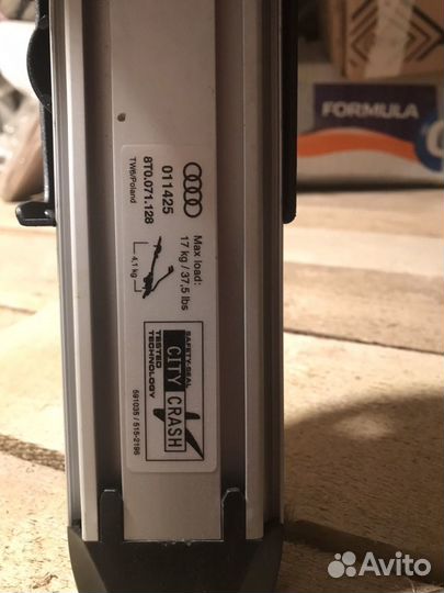 Крепление и багажник для Ауди А6 4f-c6. На 2 вел