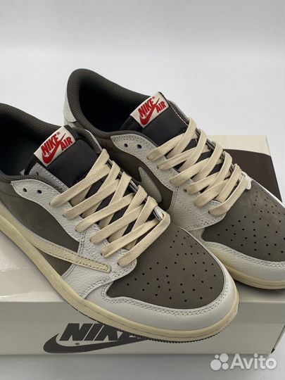 Кроссовки Nike Air Jordan 1 Low Travis Scott “Reve