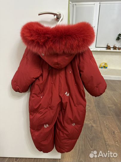 Зимний комбинезон для девочки manudieci размер2
