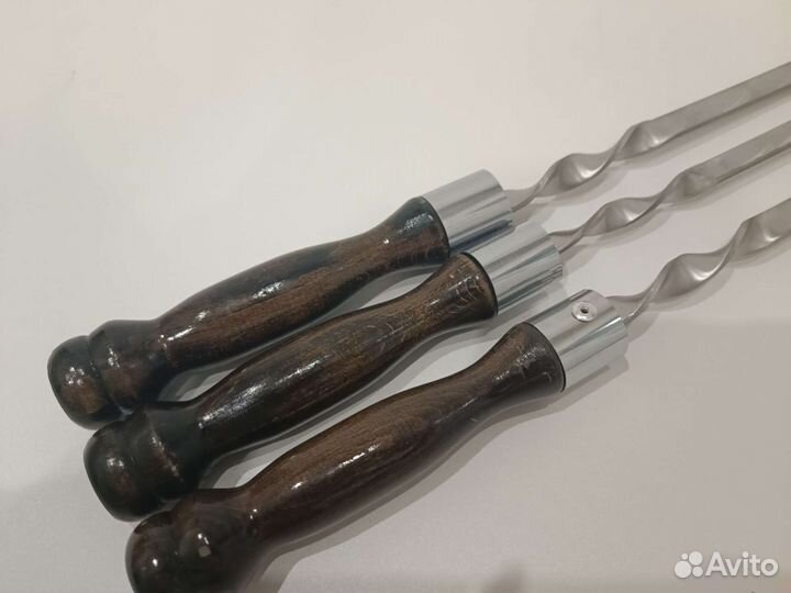 Шампура для шашлыка 60см рабочая длина