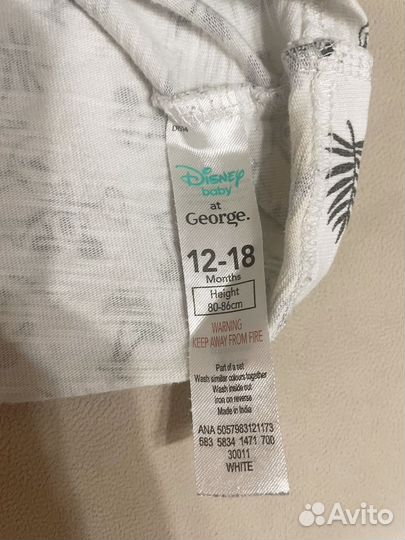 Футболка на мальчика 80