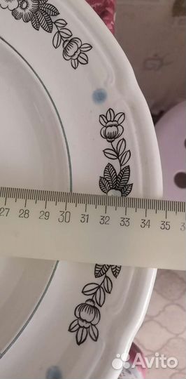 Блюдо большое СССР. зик