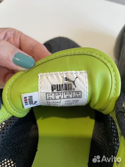 Кеды натуральная кожа Puma ретро винтаж 39