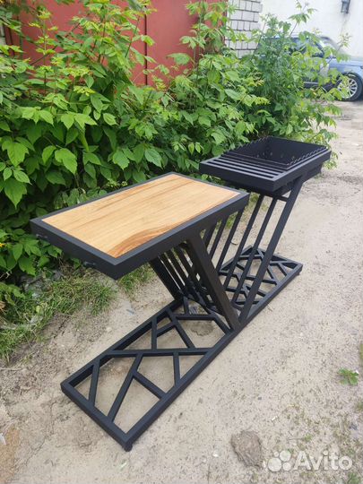 Мангал в стиле Лофт