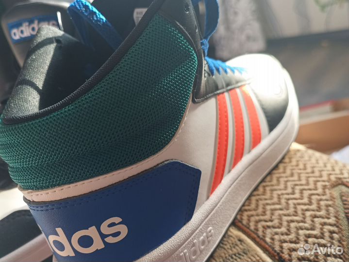 Кроссовки Adidas hoops 2.0 multicolor