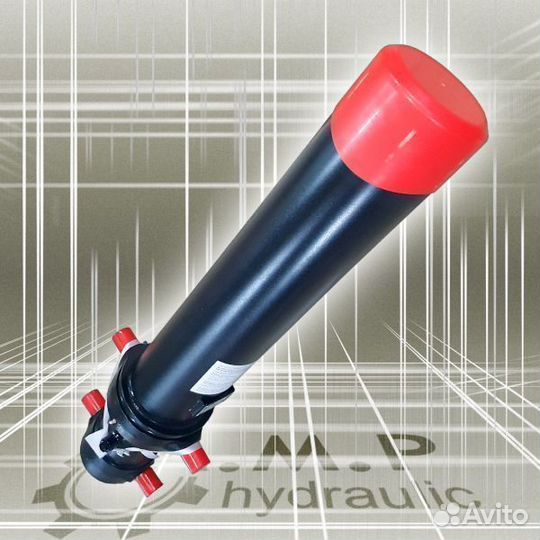 Гидроцилиндр усиленный для самосвалов