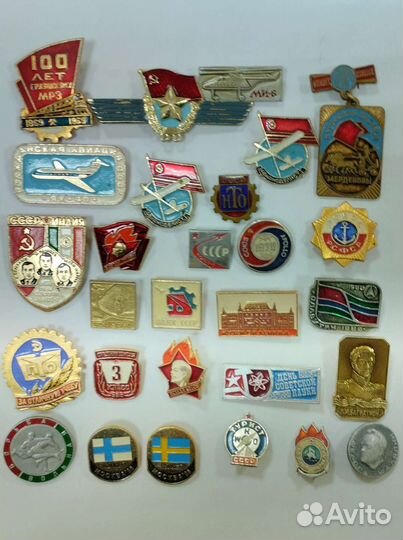 Значки СССР