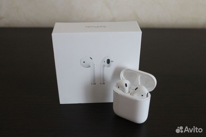 Беспроводные наушники apple airpods 2