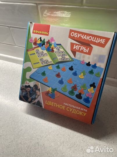 Цветное судоку игра детская