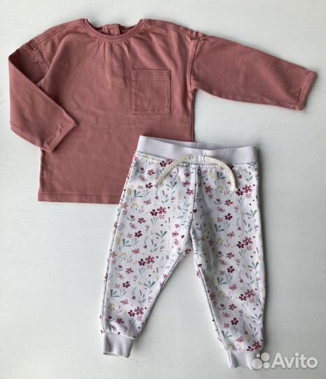 Одежда пакетом на девочку 80-86 HM Next Zara