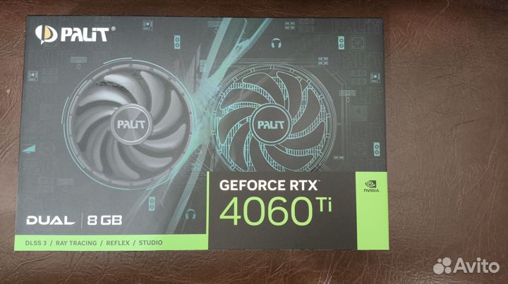 Новая видеокарта Palit GeForce RTX 4060 Ti Dual