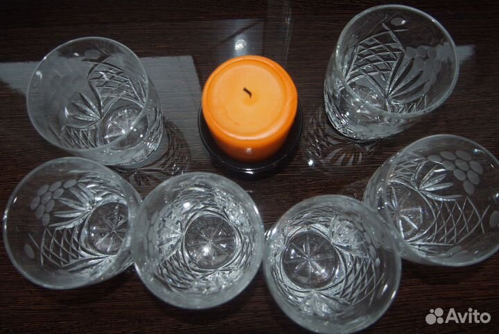 Хрустальные стаканы СССР