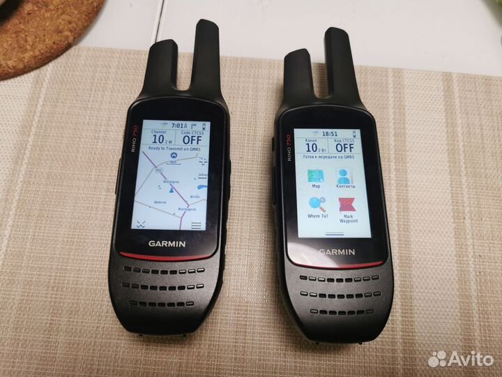 Рация - навигатор garmin rino 750
