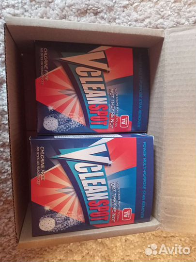 Таблетки очищающие vclean Spot