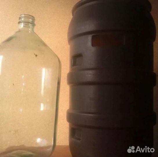 Бутыль стеклянная 20 литров