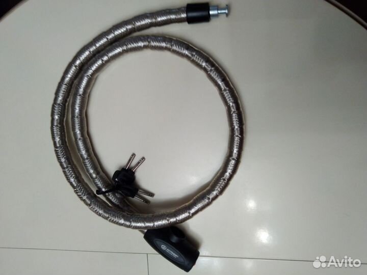 Новый замок-цепь для мотоцикла,скутера Author.Выш