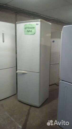 Холодильник высокий бу 2компрессора Атлант доставк