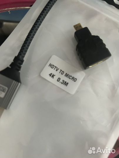 Кабель hdmi micro usb