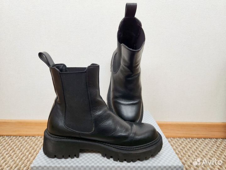 Ботинки челси женские 37, натуральная кожа